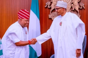President Buhari Urges Residents Of Osun State To Team Up With Gov. Adeleke To Build Up The State