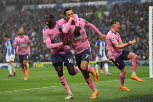 Everton Beats Brighton 5-1 in EPL to Exit Relegation Zone