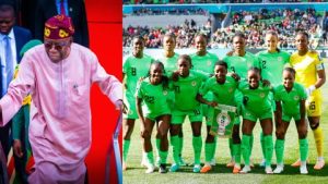 President Tinubu Expresses Confidence Of Super Falcons’ Victory Against Australia Today