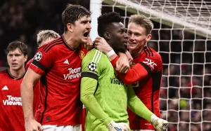 Man United Andre Onana And Harry Maguire Step Up For Club In Champions League 1 Nil Win