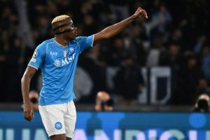 Victor Osimhen Shines As Napoli Beat Braga To Reach Champions League Knockouts