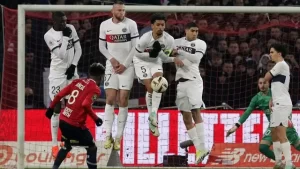 Lille Equaliser Ends Paris St-Germain Winning Run In Ligue 1