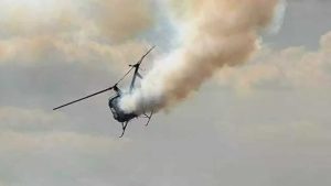 NAF Helicopter Crashes In Port Harcourt, Rivers State Capital