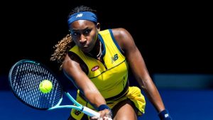 American Tennis Player, Coco Gauff Wins Australian Opener After Pep Talk