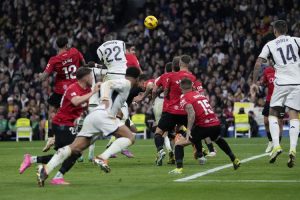 Leaders Real Madrid Defeats Mallorca 1-0 In La Liga Game