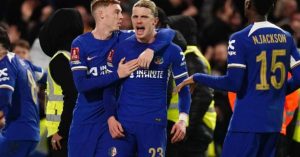 Conor Gallagher scores last-minute winner as Chelsea snatches dramatic victory over Leeds United, moves into FA Cup quarter-finals