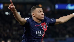 Kylian Mbappe Scores as PSG beats Real Sociedad in Champions League Tie